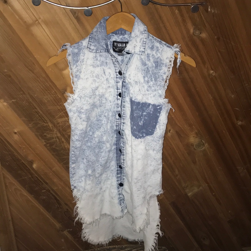 Thrill Distressed Shirt